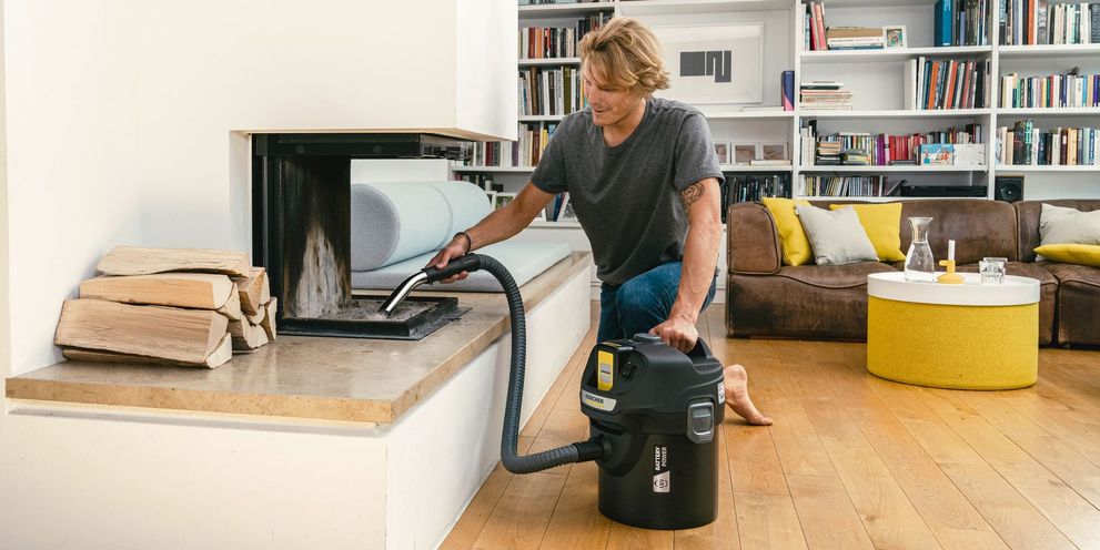 Kärcher tips for cleaning the fireplace