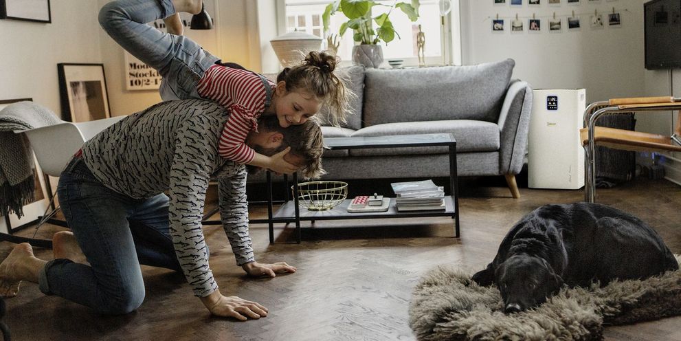 Cleaning living spaces