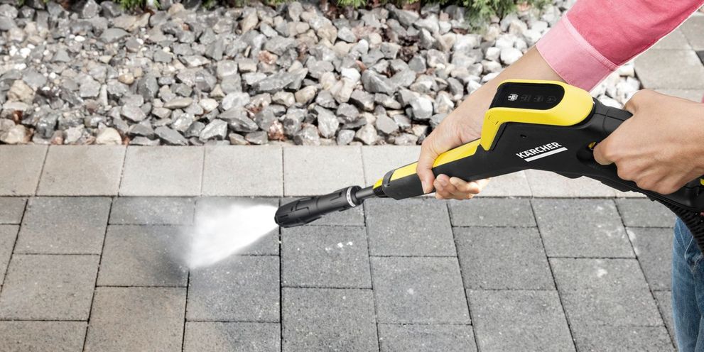 Cleaning pavers Kärcher: Cleaning pavers