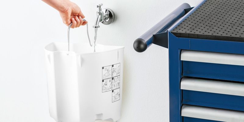 Smart 2-in-1 water bucket for Puzzi 9/1 Bp Smart 2-in-1 water bucket for Kärcher Puzzi 9/1 Bp