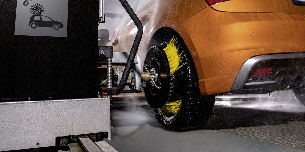 Disc wheel washer for the Kärcher CW 1 Klean!Fit wash system Disc wheel washer for the Kärcher CW 1 Klean!Fit wash system