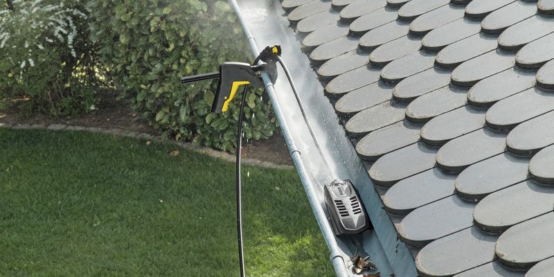 Roof gutter cleaning 4