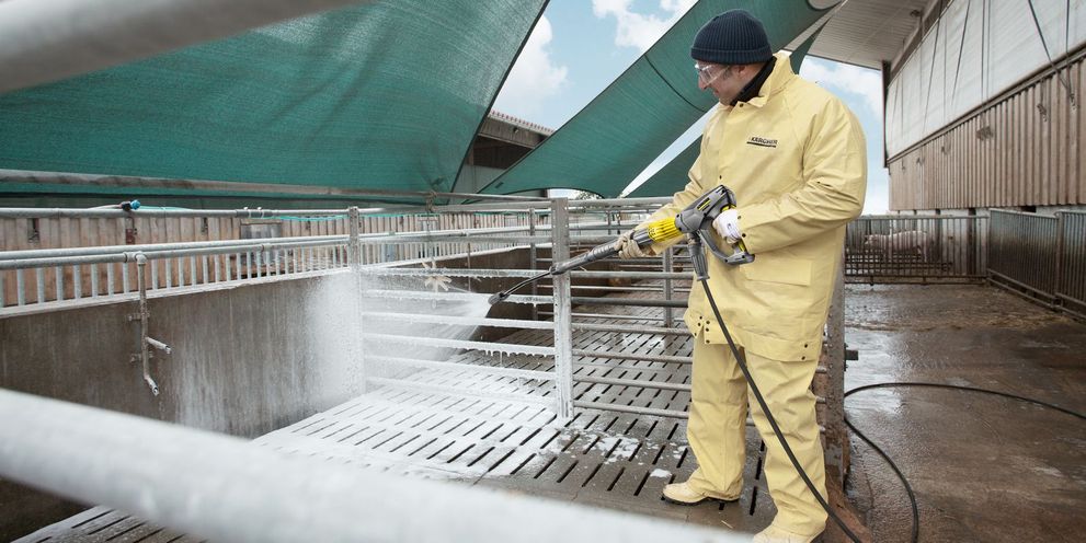 Disinfect a pigsty Disinfect a pigsty