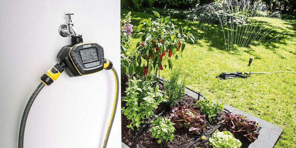 Automatic watering with Kärcher tips