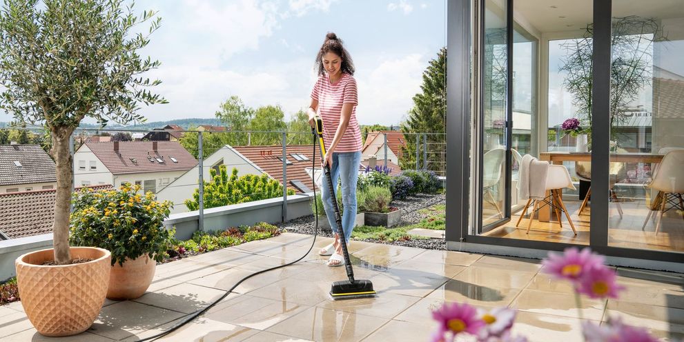 Kärcher Tips: cleaning patio slabs