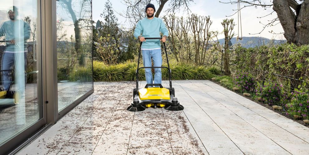 Cleaning patio slabs Kärcher: Cleaning patio slabs