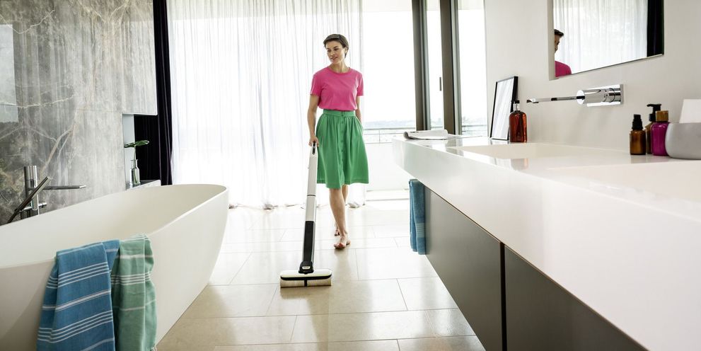 Kärcher tips for cleaning tiles