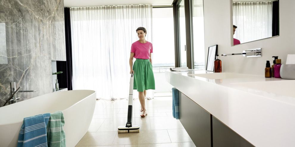 Kärcher tips for cleaning tiles