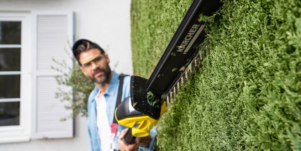 Kärcher tips: Cutting hedges