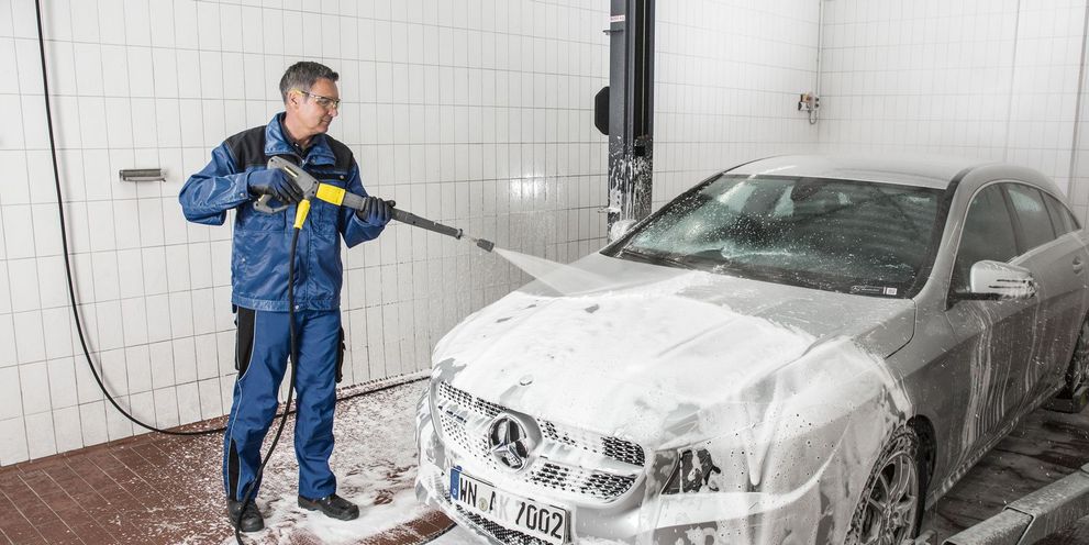 Setting up a wash bay 