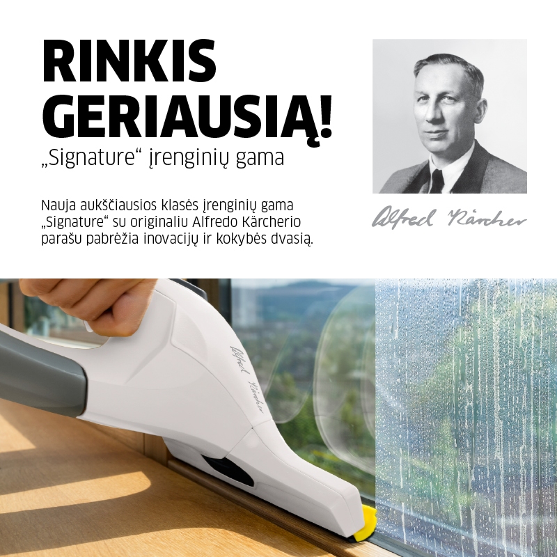 „SIGNATURE “ Įrenginių gama