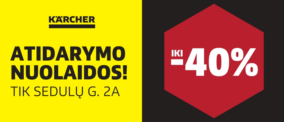 Atidarymo nuolaidos