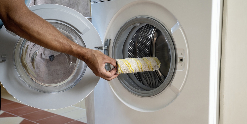 Vakuuminis šluotos ritinėlis, skalbiamas 60 °C temperatūroje