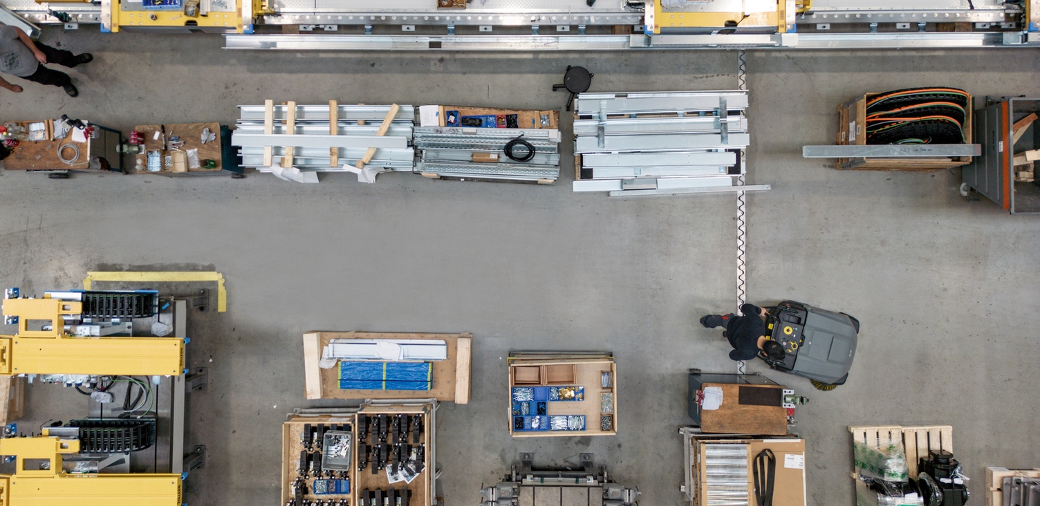 Cleaning production facilities