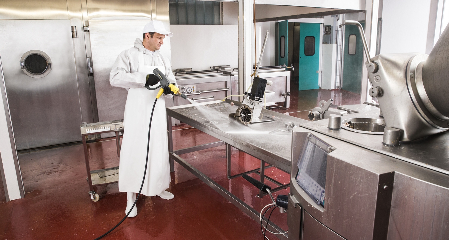 Hygiene in meat processing