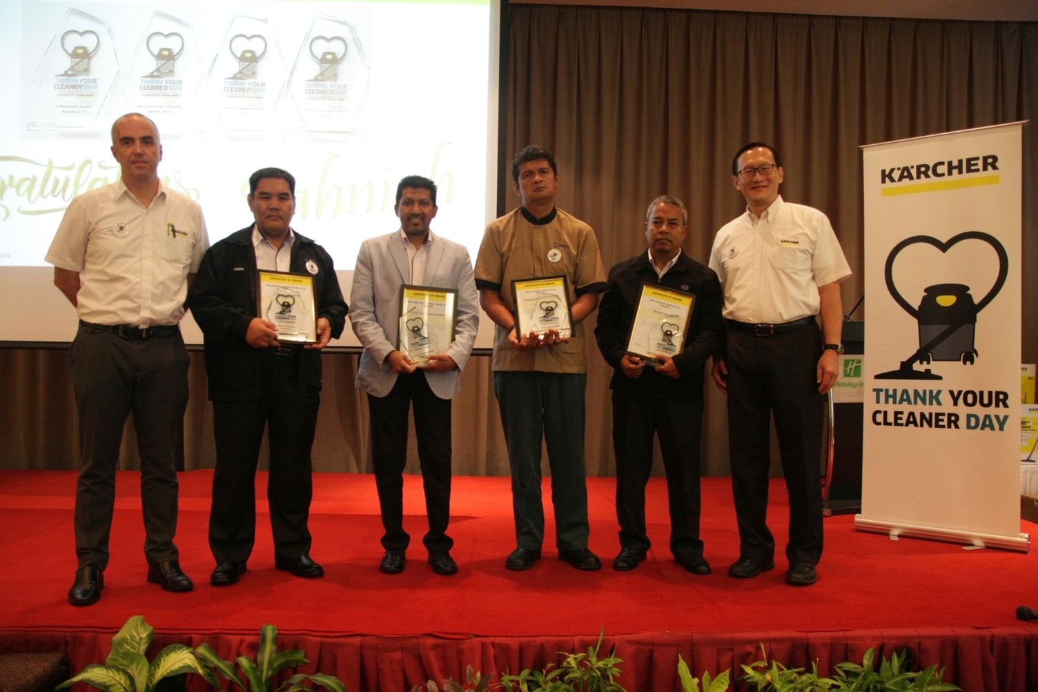 KÄRCHER Malaysia recently hosted “Thank Your Cleaner Day” as a mark of appreciation towards those who work in the cleaning industry.