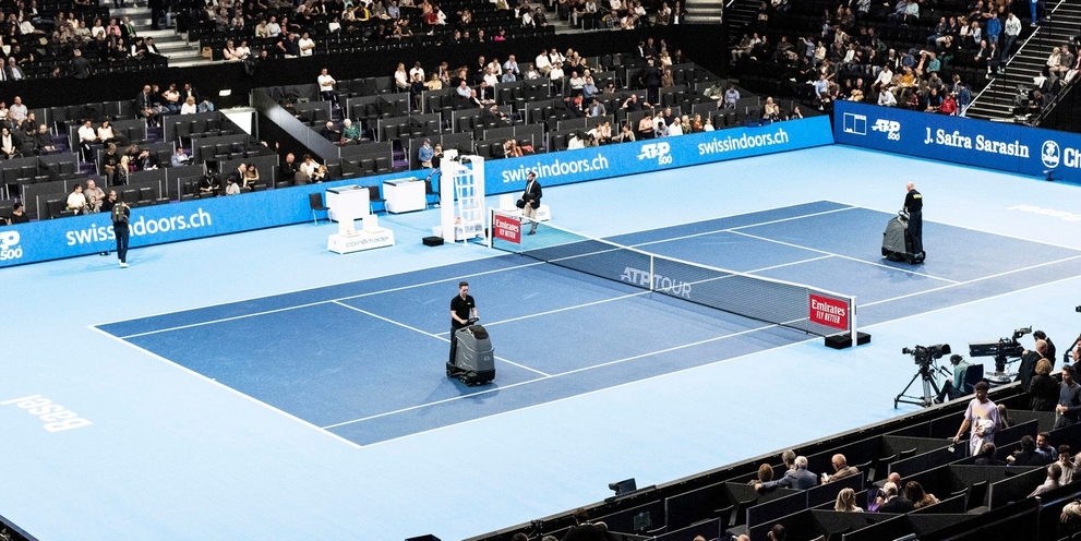 A dazzling display on Center Court