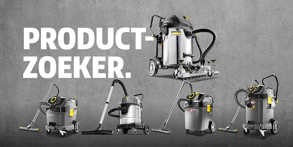 productzoeker stof- & waterzuigers Professional