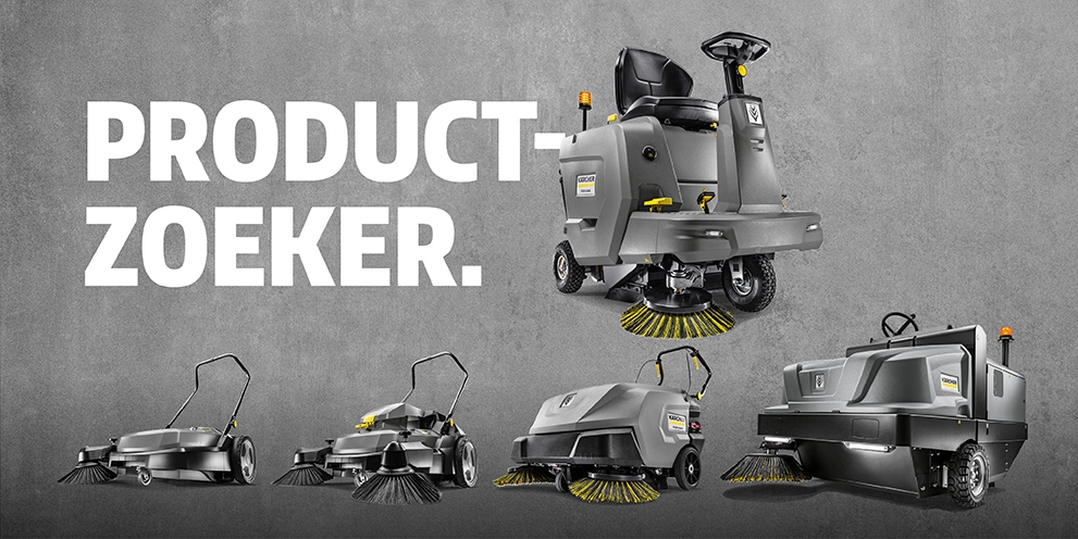 productzoeker veegmachines