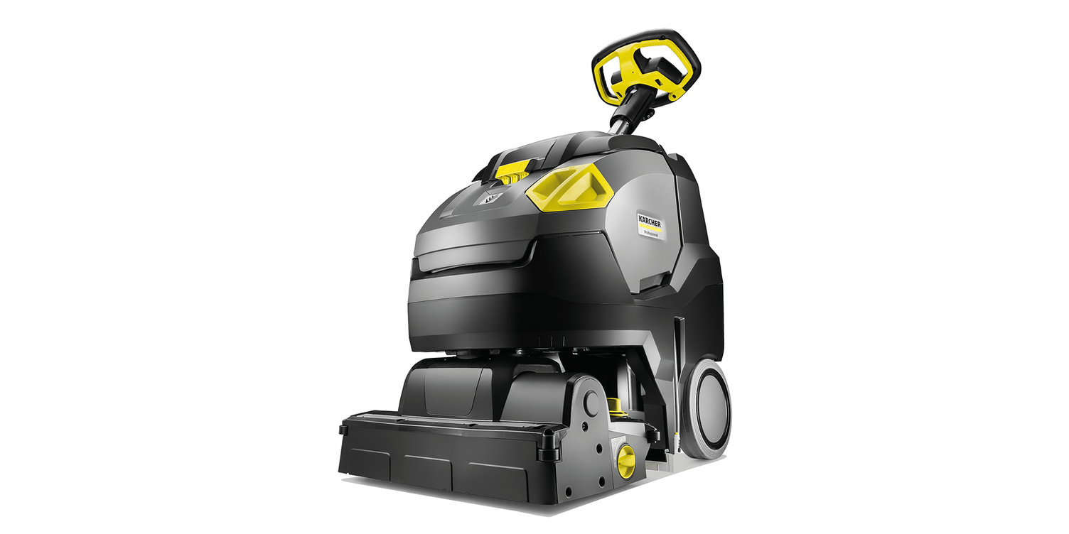 Handgeleide schrob-/zuigmachines