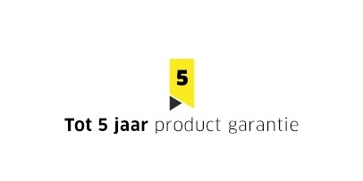 5 jaar garantie online shop