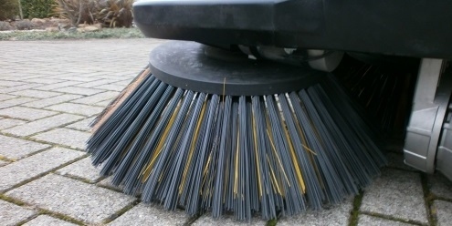 Kärcher veegborstel met koperdraad volgens ATEX richtlijnen