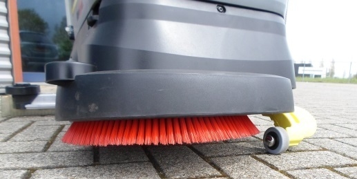 Borstel van een Kärcher veegmachine