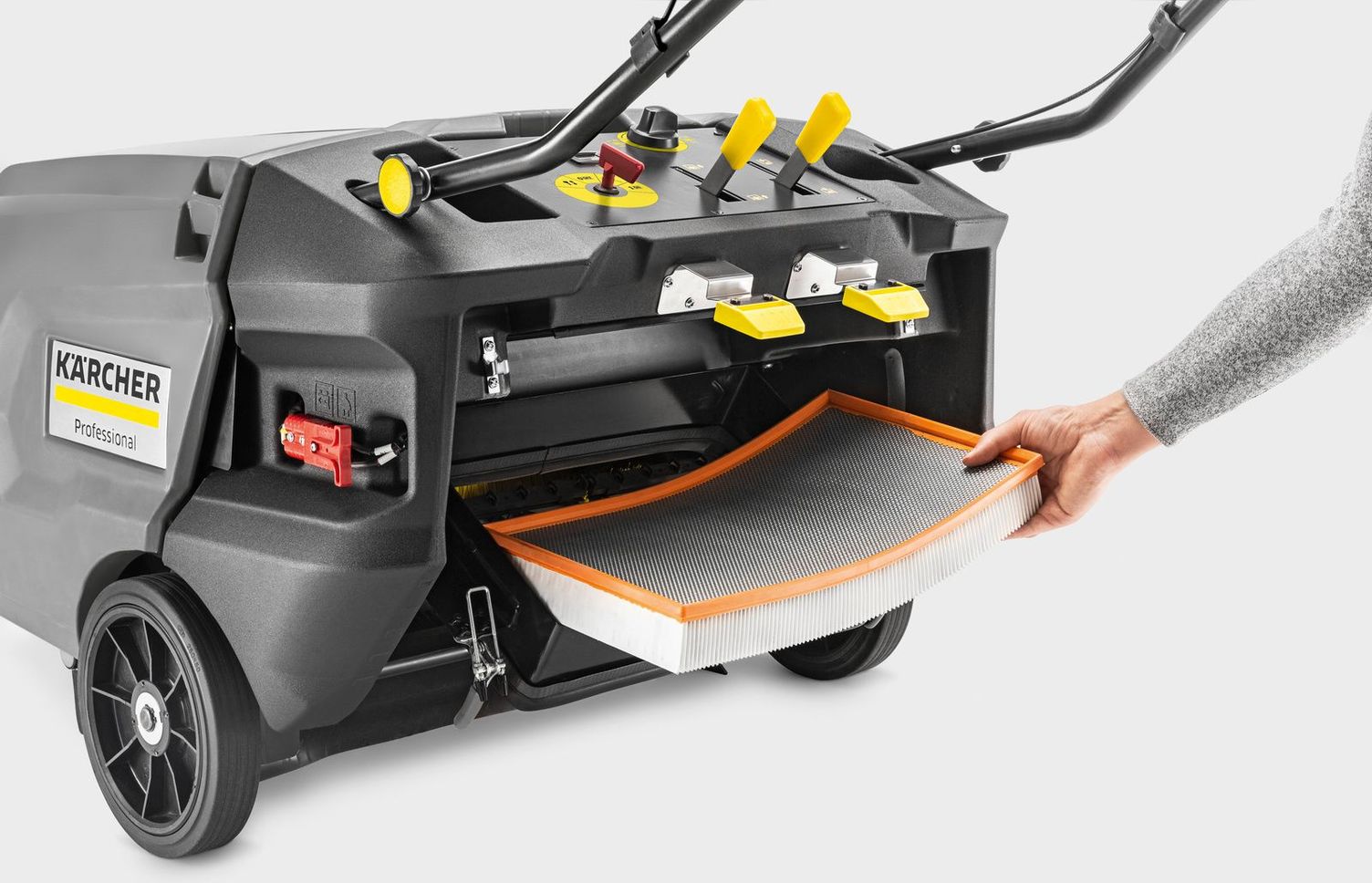 Washable polyester filtre