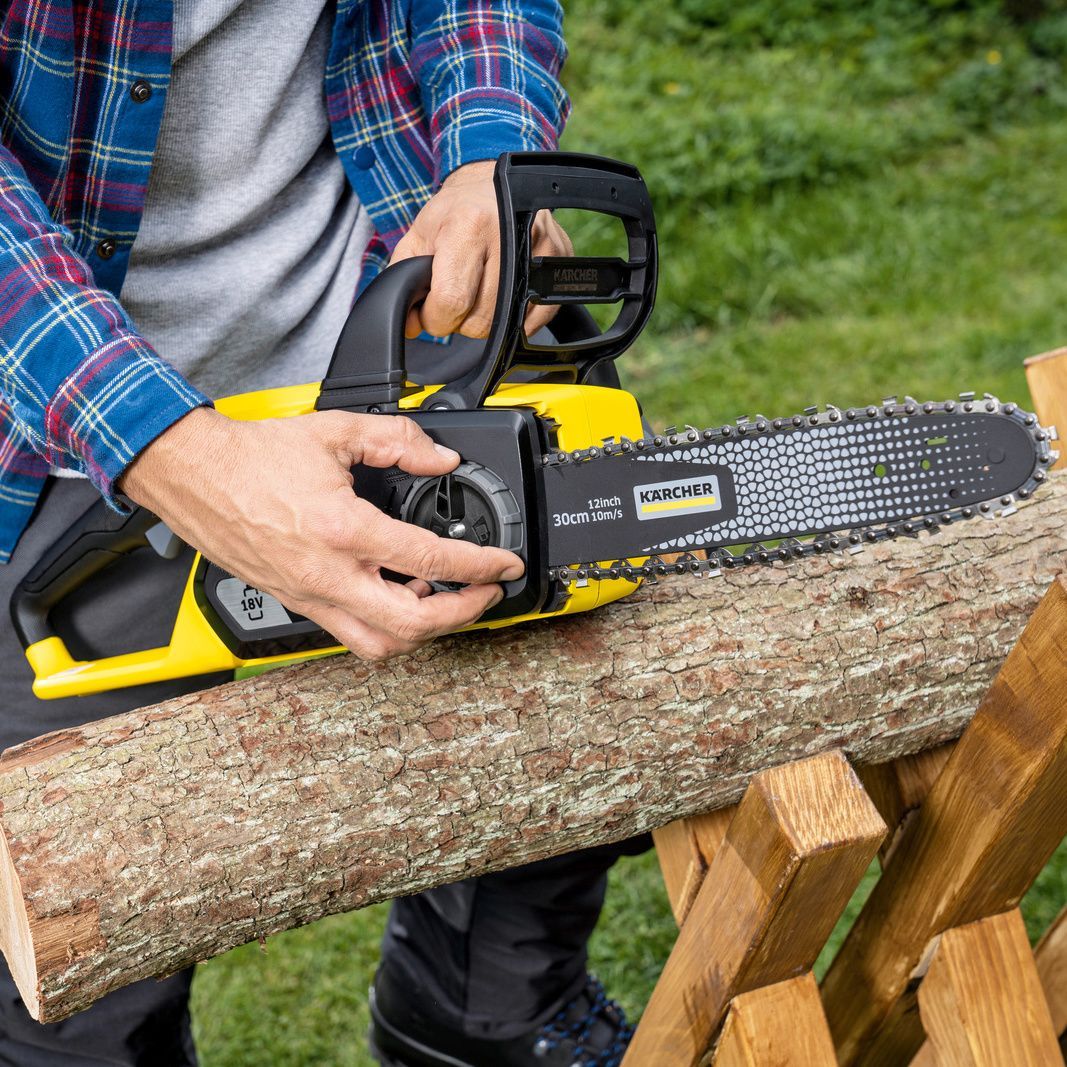 Battery Chain saw settings