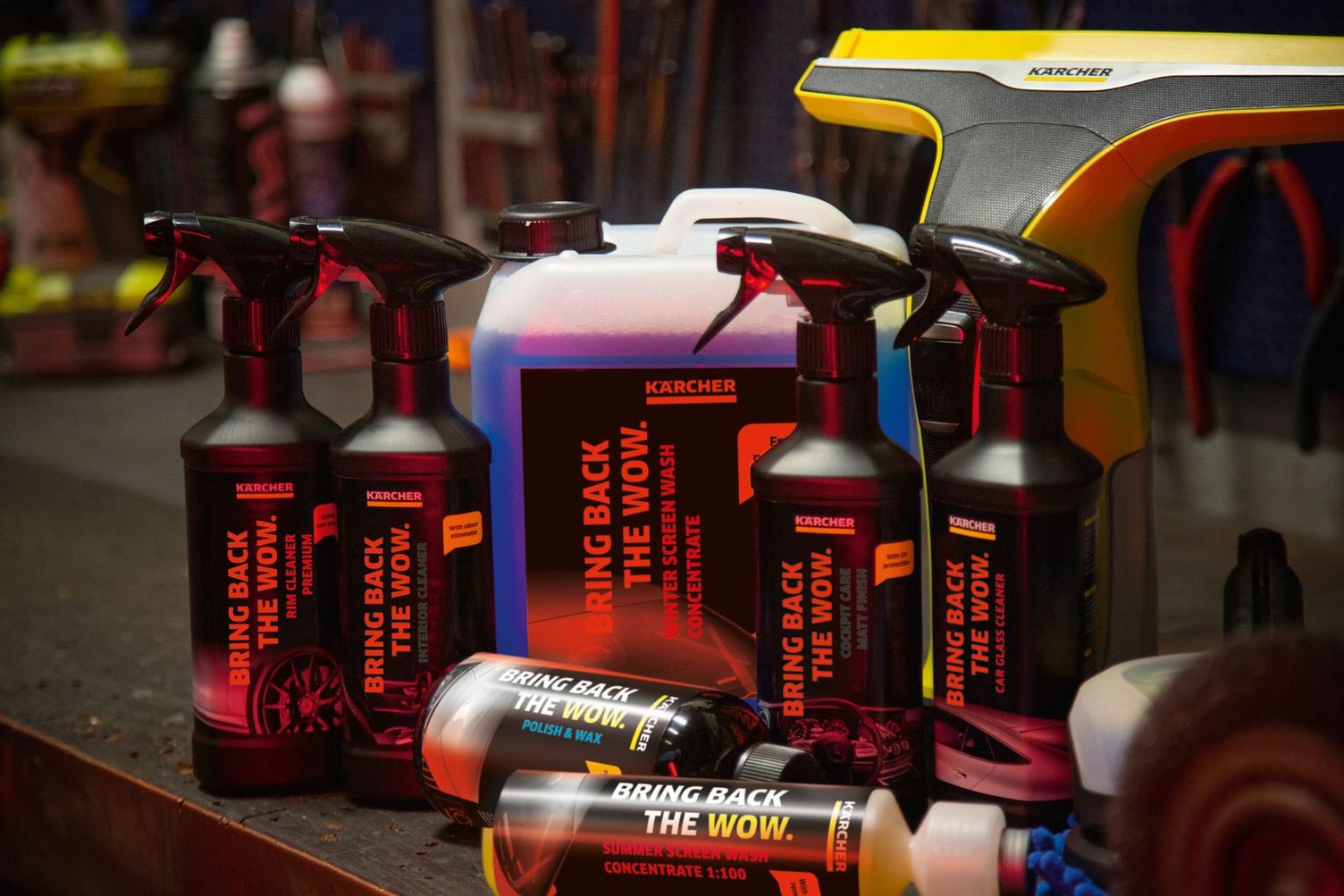 Car cleaning and care Car cleaning and care from Kärcher