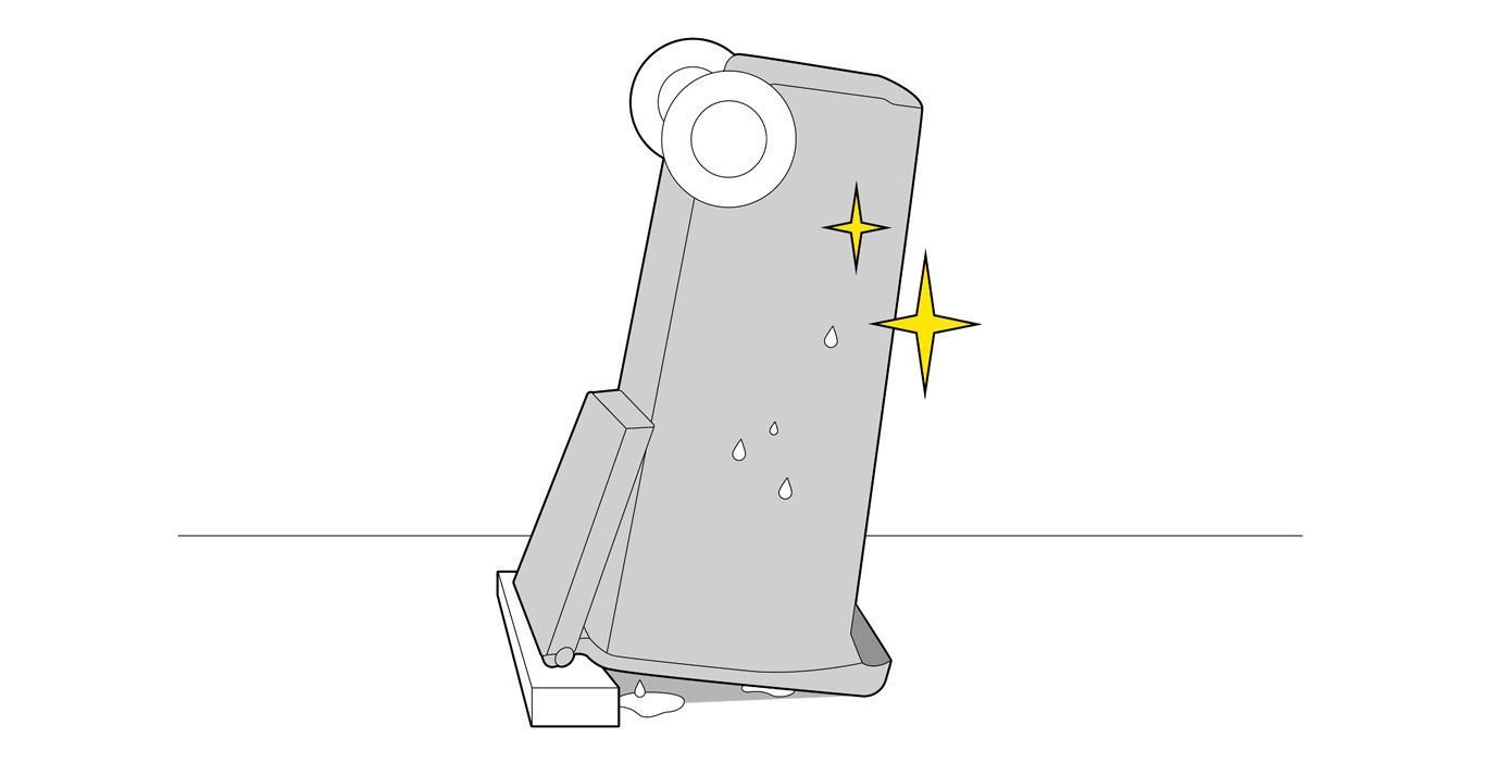 Kärcher tip: Let the bin dry after cleaning it