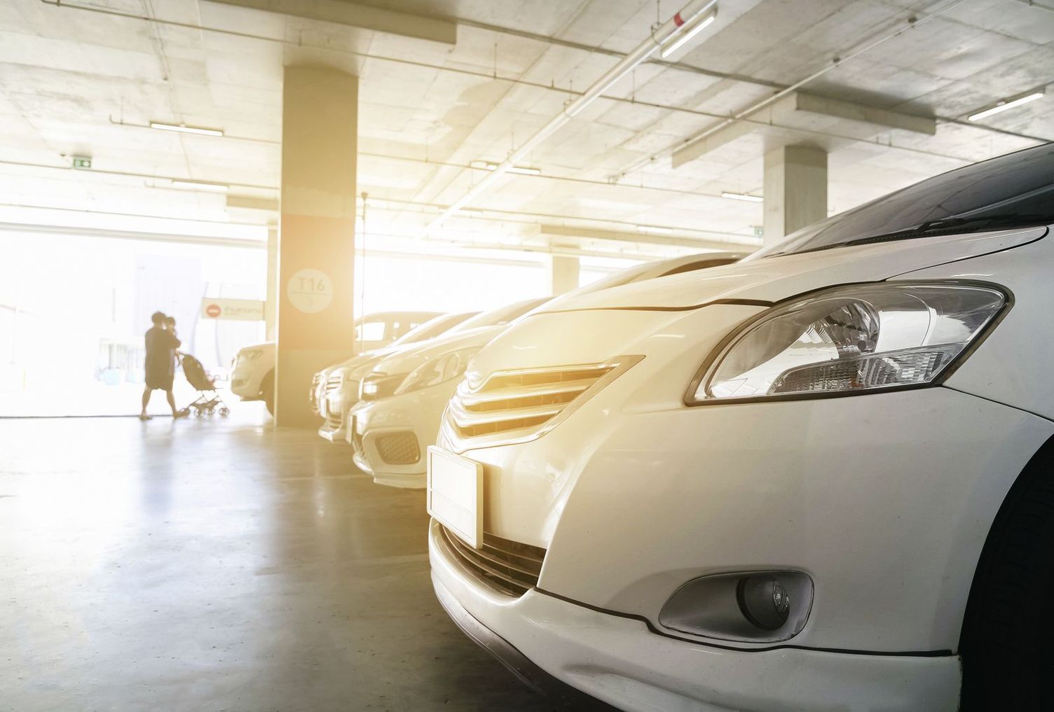 Parking area maintenance