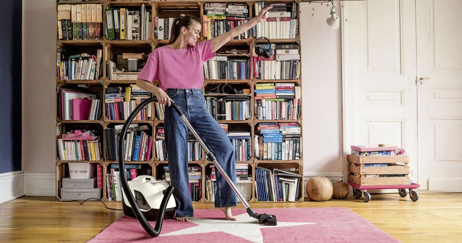 Kärcher vacuum cleaner with water filter