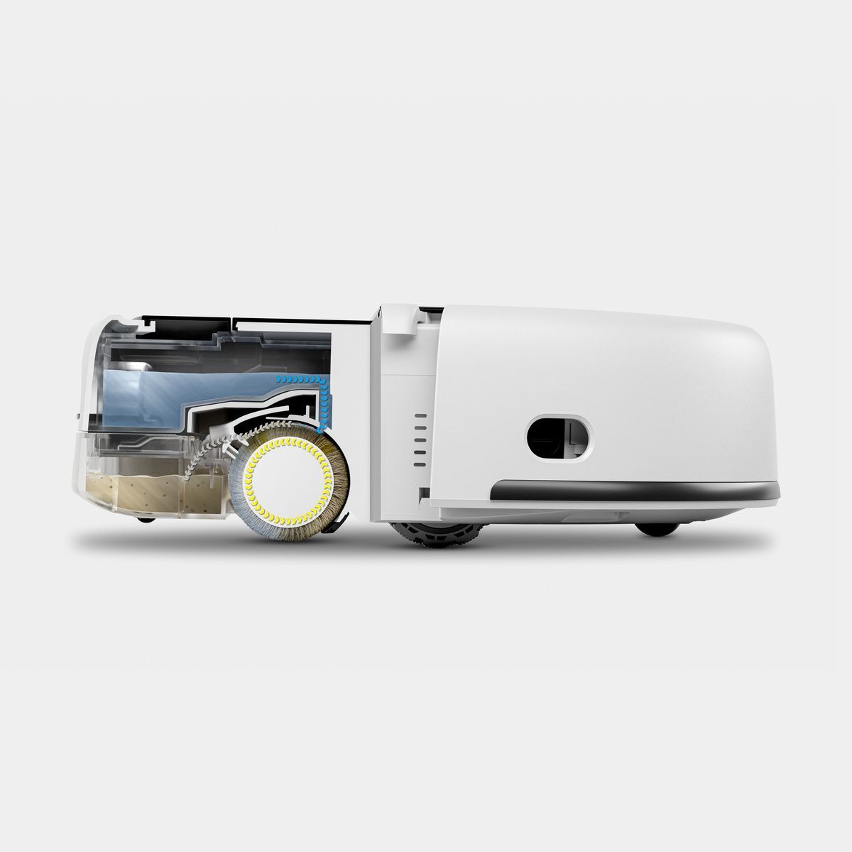 Cross-section of the Kärcher FC roller technology