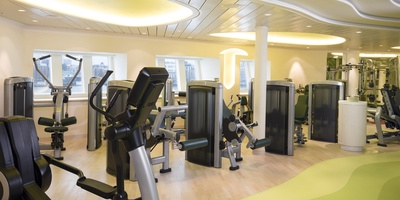 Fitness center on the aida