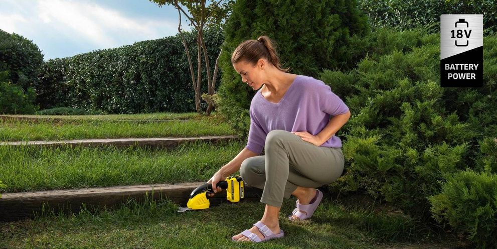 Kärcher battery grass &amp; shrub shears