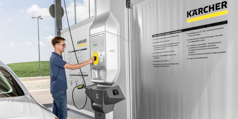 Program selection for a self-service wash system Program selection for a self-service wash system