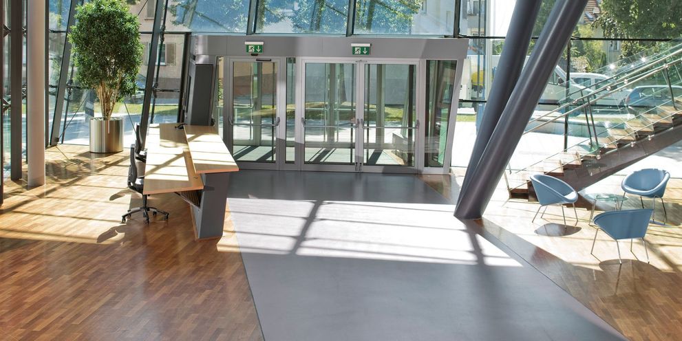 Cleaning reception areas