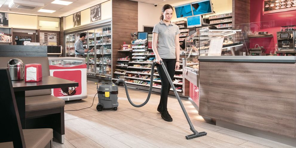 Kärcher: Cleaning shops in the food industry