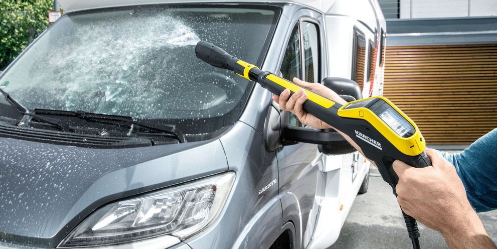 Kärcher: Cleaning camping equipment