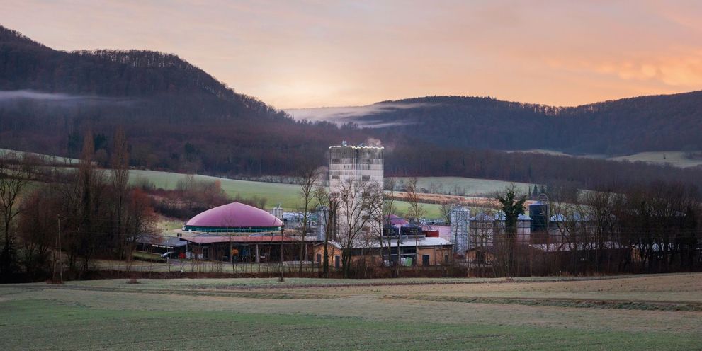 Instalație de biogaz Instalație de biogaz