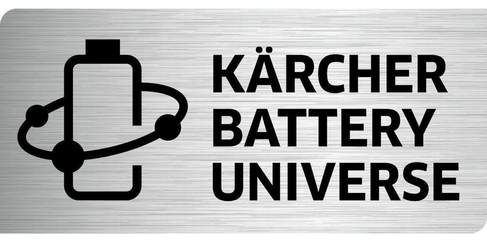 Logo Karcher Battery Universe Logo Karcher Battery Universe