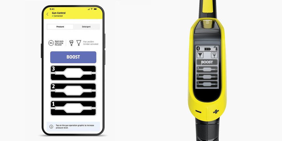Modul Boost al aparatelor de spalat cu presiune Karcher