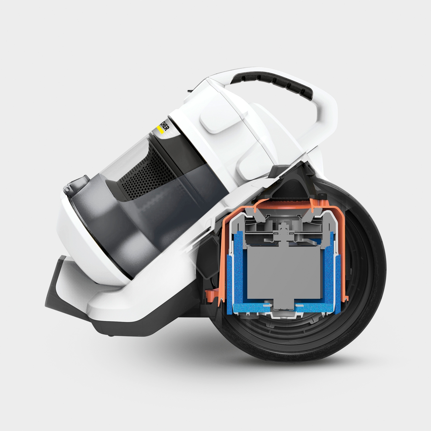 Kärcher bagless vacuum cleaners