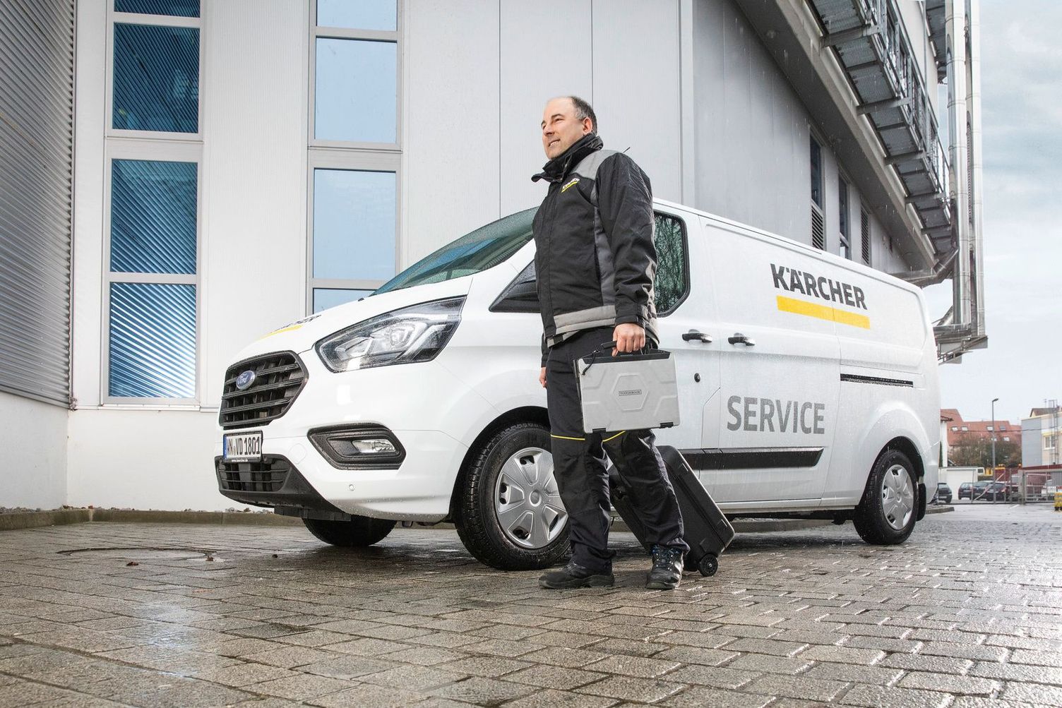 Reparatur vor Ort