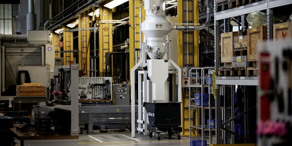 Kärcher cleaning equipment in a metal processing facility Kärcher cleaning equipment in a metal processing facility