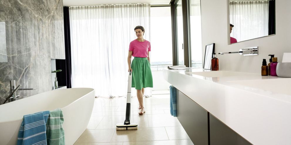 Kärcher tips for cleaning tiles