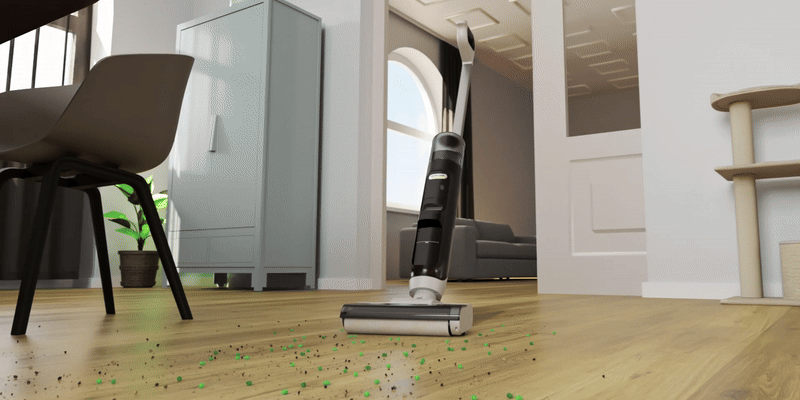 Vacuum mop Xtraclean mode