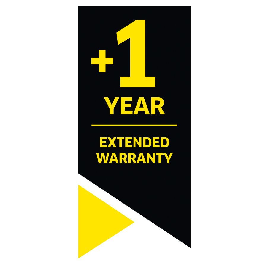 +1 year warranty +1 year warranty