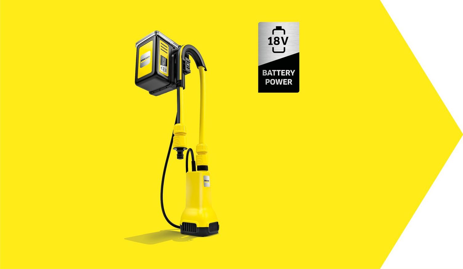 Battery pump